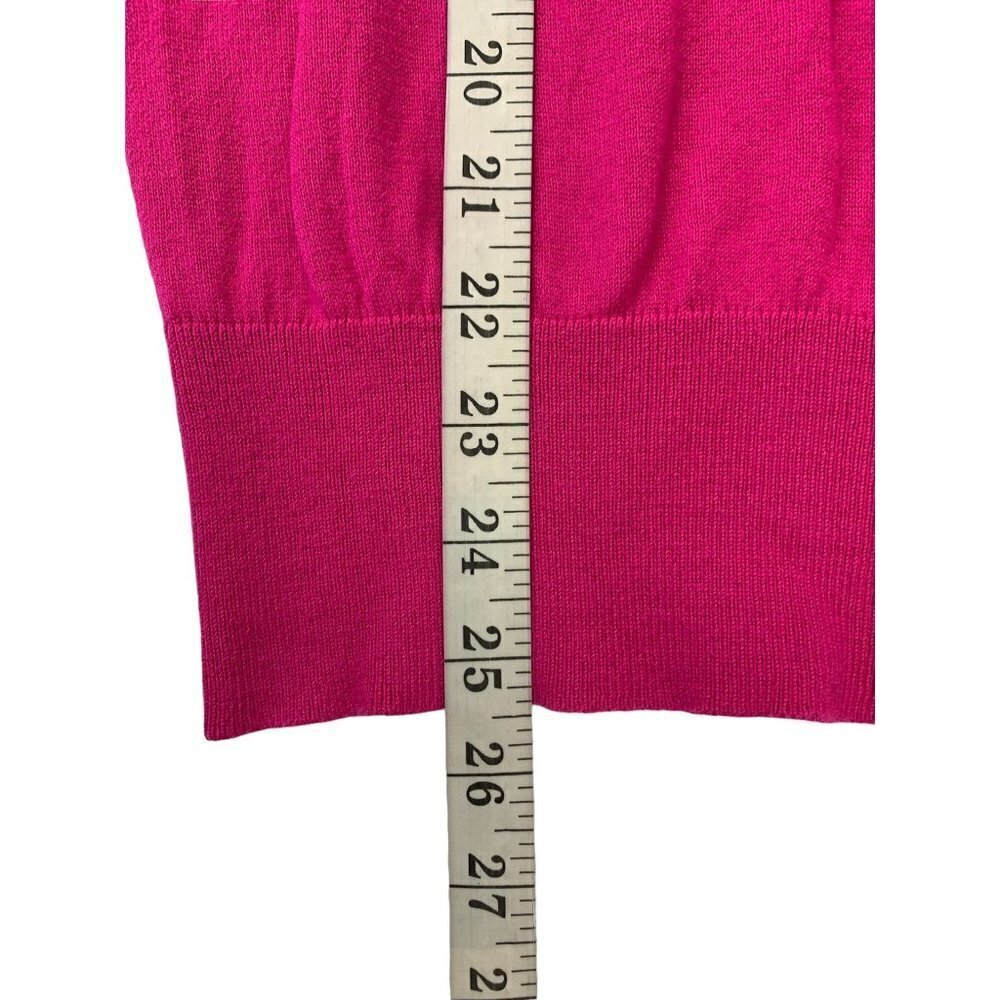 Loft Women's Fuchsia Casual Blouse - Picture 5 of 5
